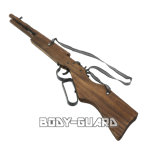 木製ゴム銃　ライフル型　24号　金属トリガー